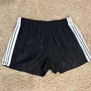 Classic Black and White Women's Athletic Shorts